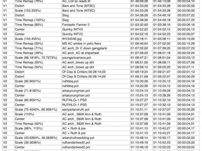 SCR Motion Tab Report